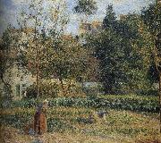 Camille Pissarro Schwarz Metaponto the outskirts of the orchard Spain oil painting artist